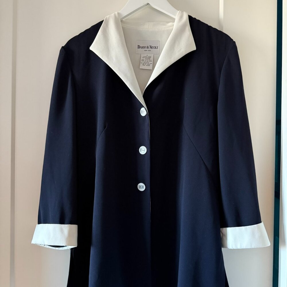 Vintage Navy Blazer - Danny & Nicole